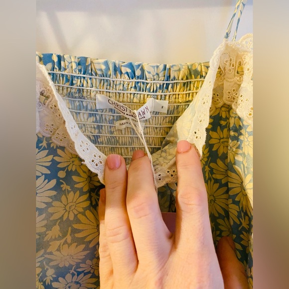 Christy Dawn, Emma, blue calendula, Small - Picture 3 of 11